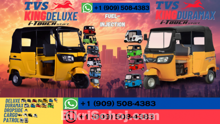Wholesale Suppliers of Bajaj, TVS King Tricycle